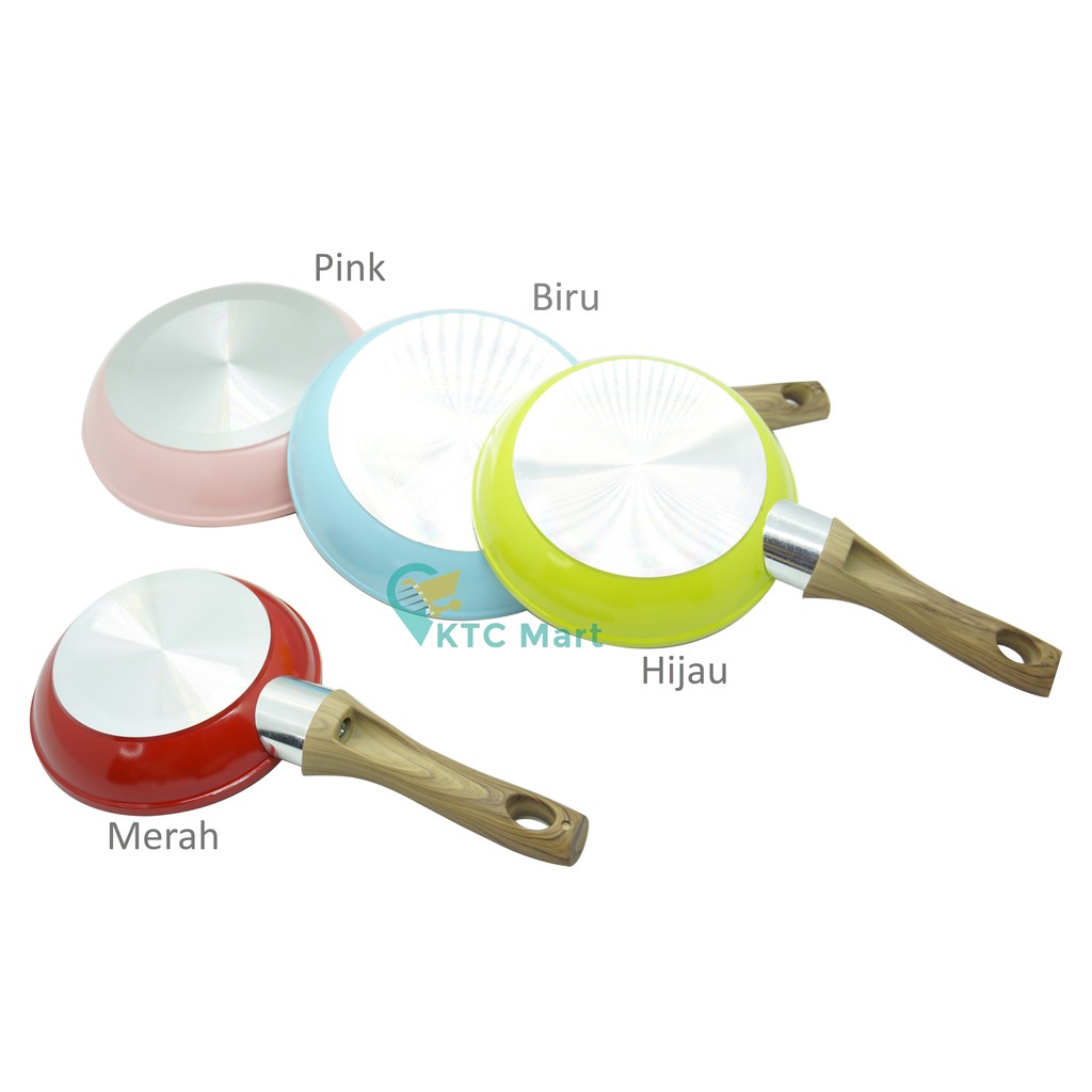 KTCmart - Granite Frypan Mini Anti lengket Marble | Premium Cookware | Penggorengan