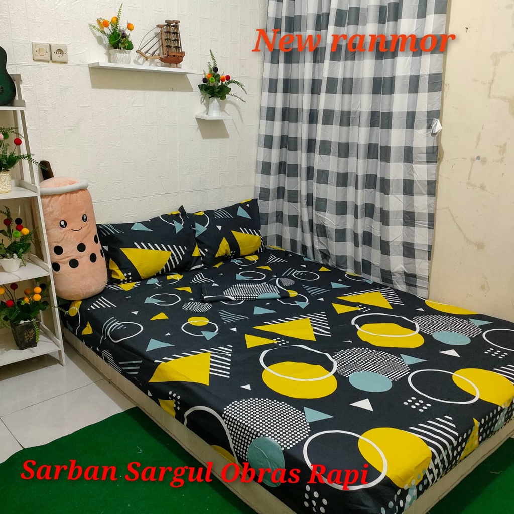 Seprei SPREI Motif Batik - Seprei Polkadot Seprei Motif Aestettik - Seprei Kekinian Lucu - Seprei Mu