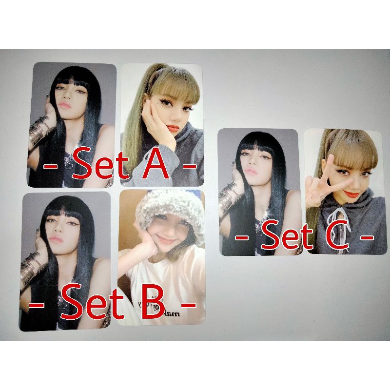 PC PHOTOCARD LISA LALISA BENEFIT KTOWN