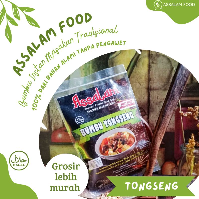 

ASSALAM Bumbu Instan Masakan Tradisional "Tongseng