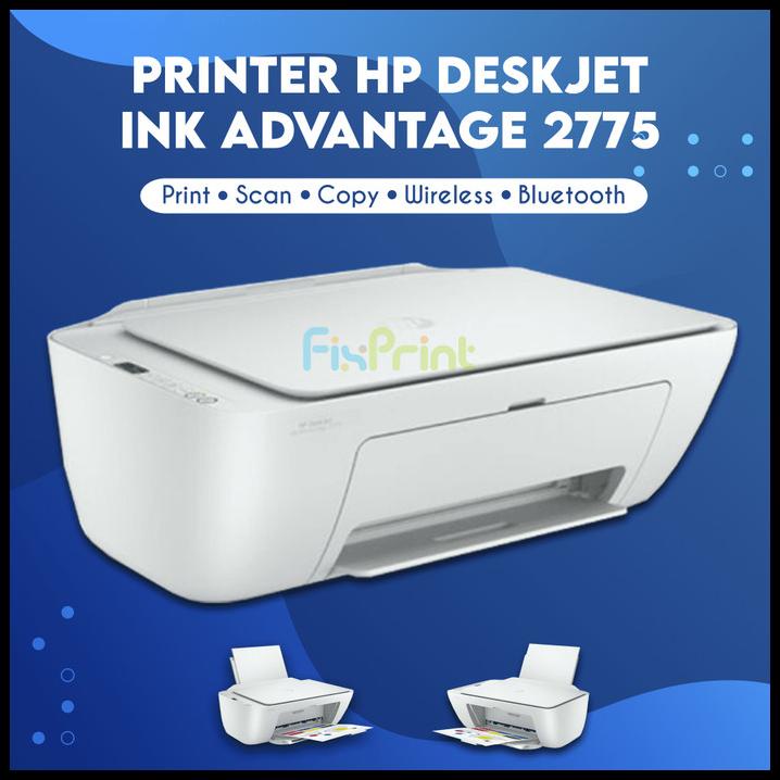 Printer Hp 2775 2776 Print Scan Copy Wifi Bluetooth Ink Cartridge 682