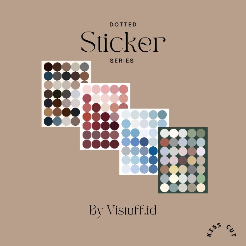 

[Vistuff.id] Deco Dotted Sticker Series