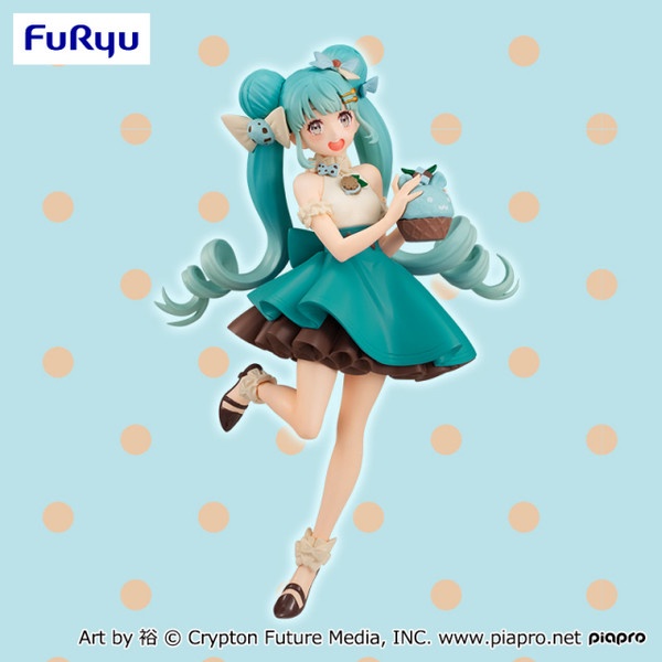 FuRyu SweetSweets Figure – Hatsune Miku (Choco Mint)