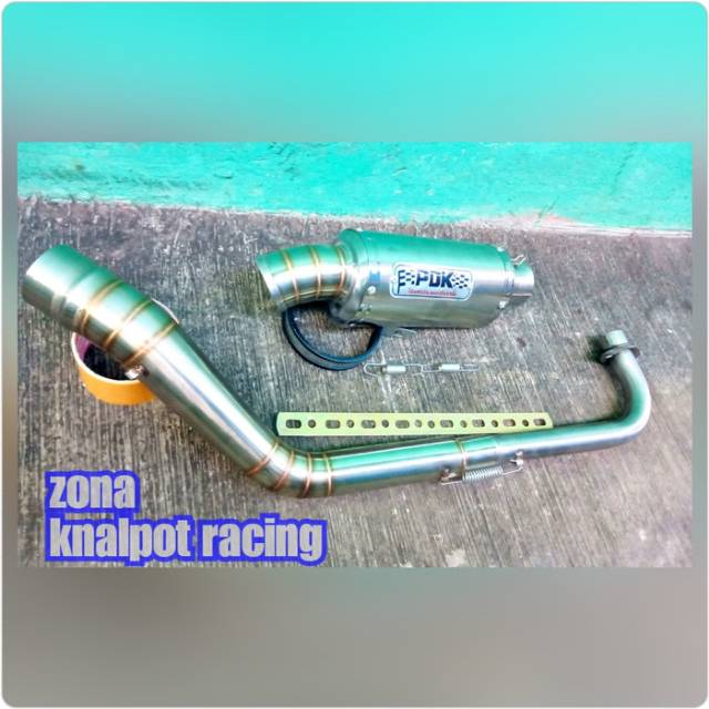 KNALPOT PDK OVAL JUPITER-Z VEGA SMASH SHOGUN.KNALPOT PDK BEBEK KOLONG