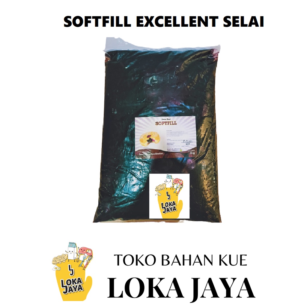 

SOFTFILL EXCELLENT SELAI RASA BLUEBERRY DAN STRAWBERRY REPACK 250 GR