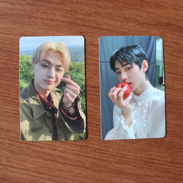 Official Photocard Sunghoon Apel Dusk & Jay Finger Heart Dawn Border Day One