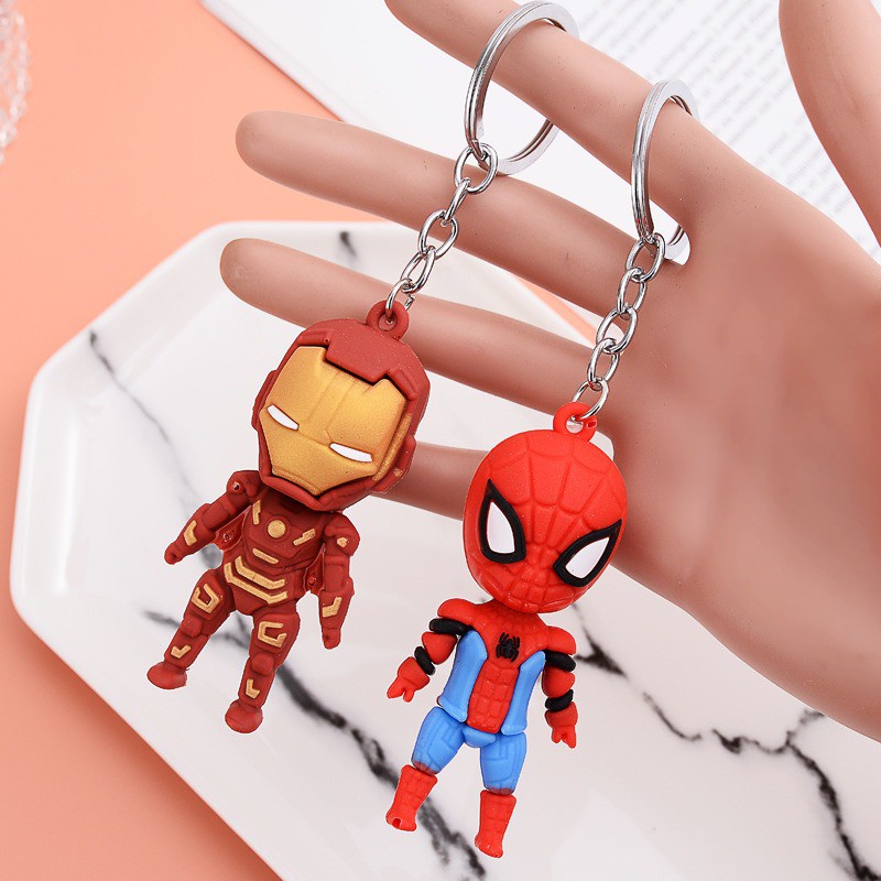 GANTUNGAN KUNCI 3D SUPERHERO BODY GANCI JOYSTICK GAME KEYCHAIN (VH)