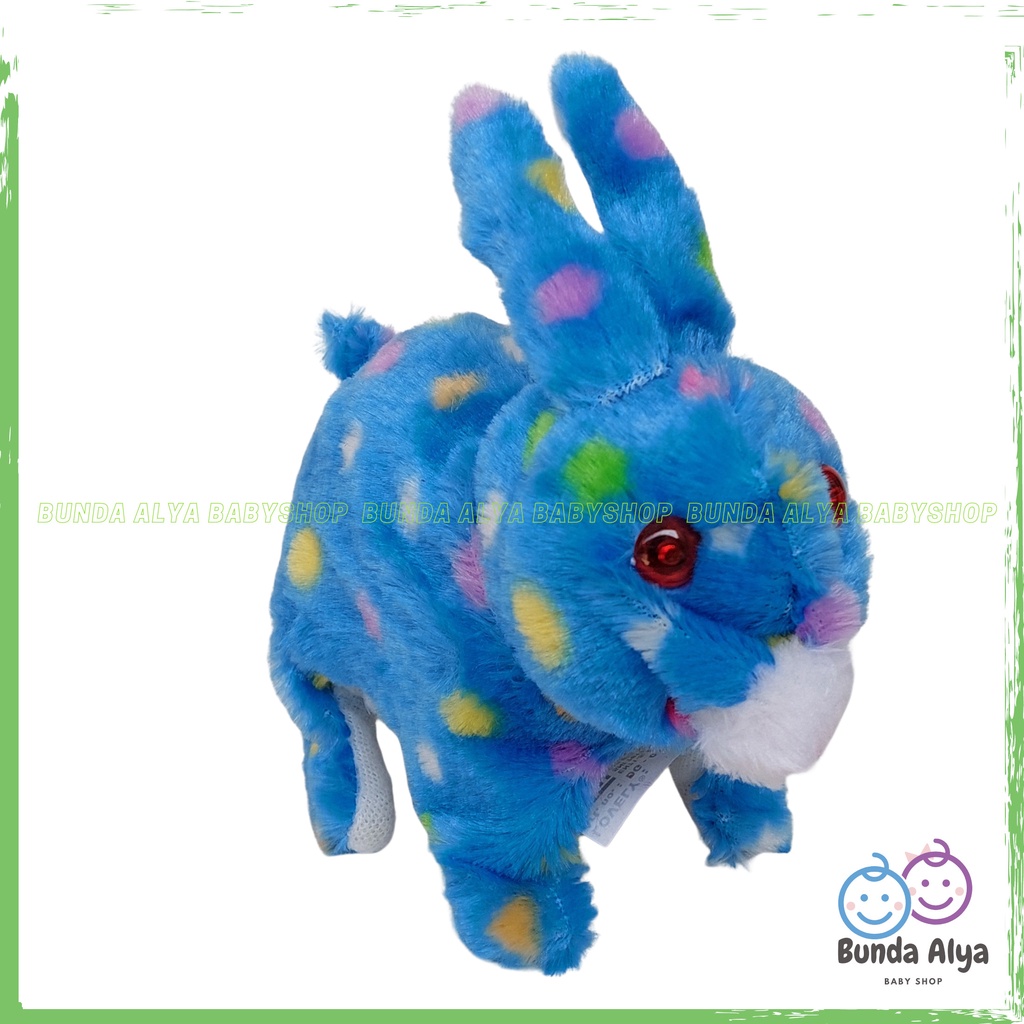 Mainan Boneka Kelinci Baterai Bisa Jalan dan Ada Suara Mainan Anak Boneka Kelinci Bisa Berjalan Dan Bunyi Mainan Boneka Kelinci Bisa Bersuara Dan Mata Ada Lampunya  Mainan  Boneka Edukatif Bunny Toys