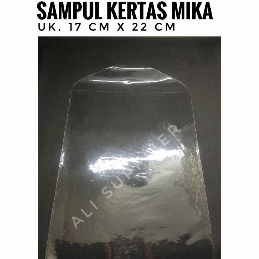 SAMPUL PLASTIK MIKA TEBAL PELINDUNG KERTAS DOKUMEN 17 x 22 MURAH