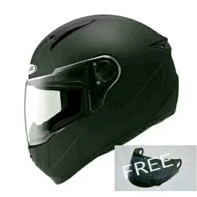 HELM ZEUS FULL FACE HELM ZEUS FULL FACE Helm Zeus 811 Blackdoff Original Helm Zeus Full Face Solid 811 Matt Black - FREE SMOKE VISOR ZEUS ORIGINAL ( ONGKIR 2KG )