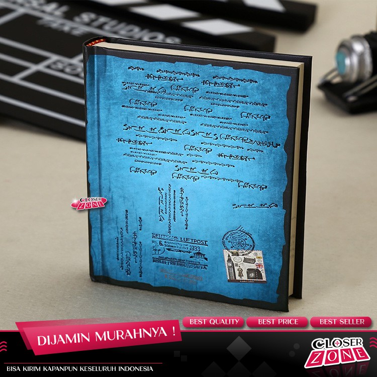 

Buku Catatan Jurnal Notebook Cover Magician - Blue