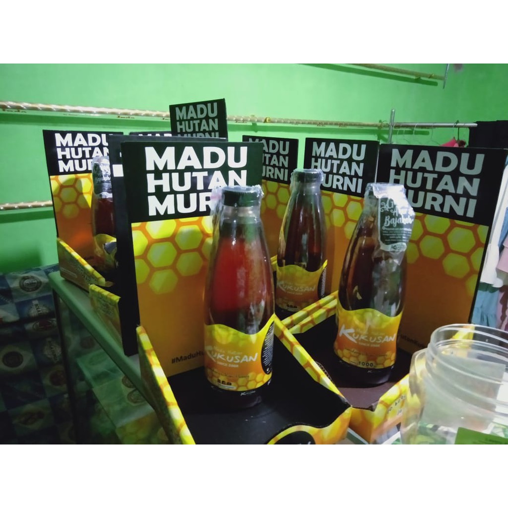 

Madu Hutan Kukusan 1000ml Kemasan Besar