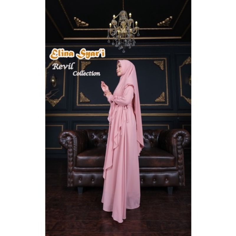 GAMIS SAR'I ELINA BAHAN CERUTY BABYDOLL PREMIUM