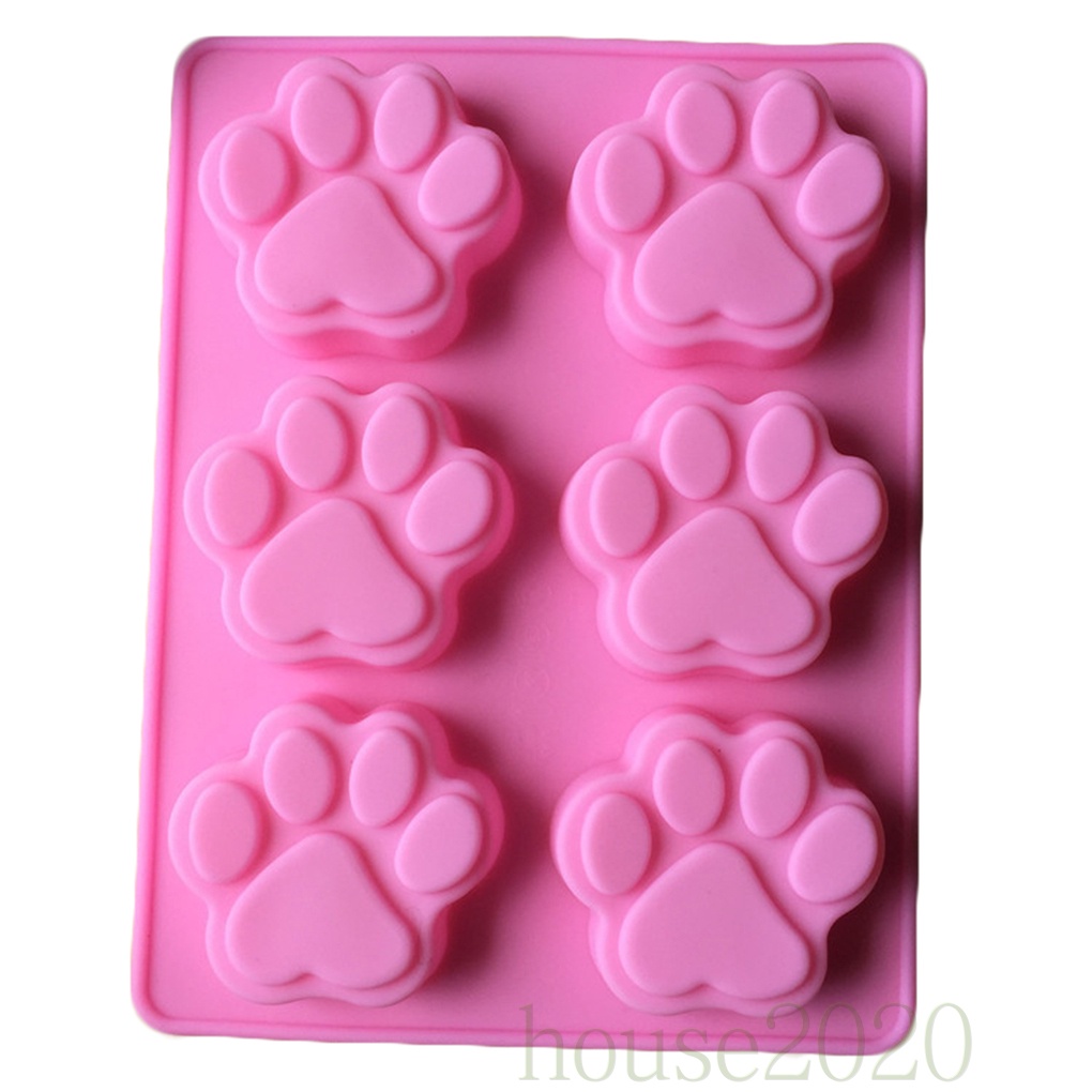 [house2020]Silicone Mold Animal Cat Claws Cake Decorating Chocolate Kitchen Cooking Cake Tools Food Dessert Making