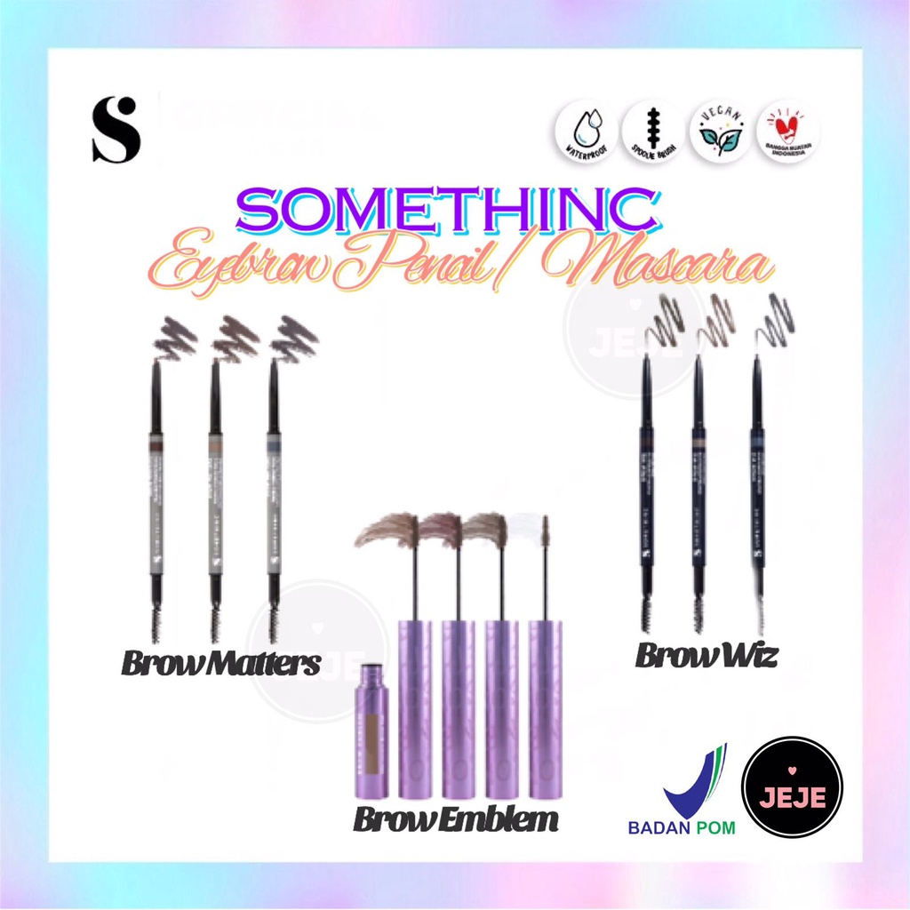 SOMETHINC Eyebrow Pencil | Brow Wiz Matters | Emblem Brow Gel