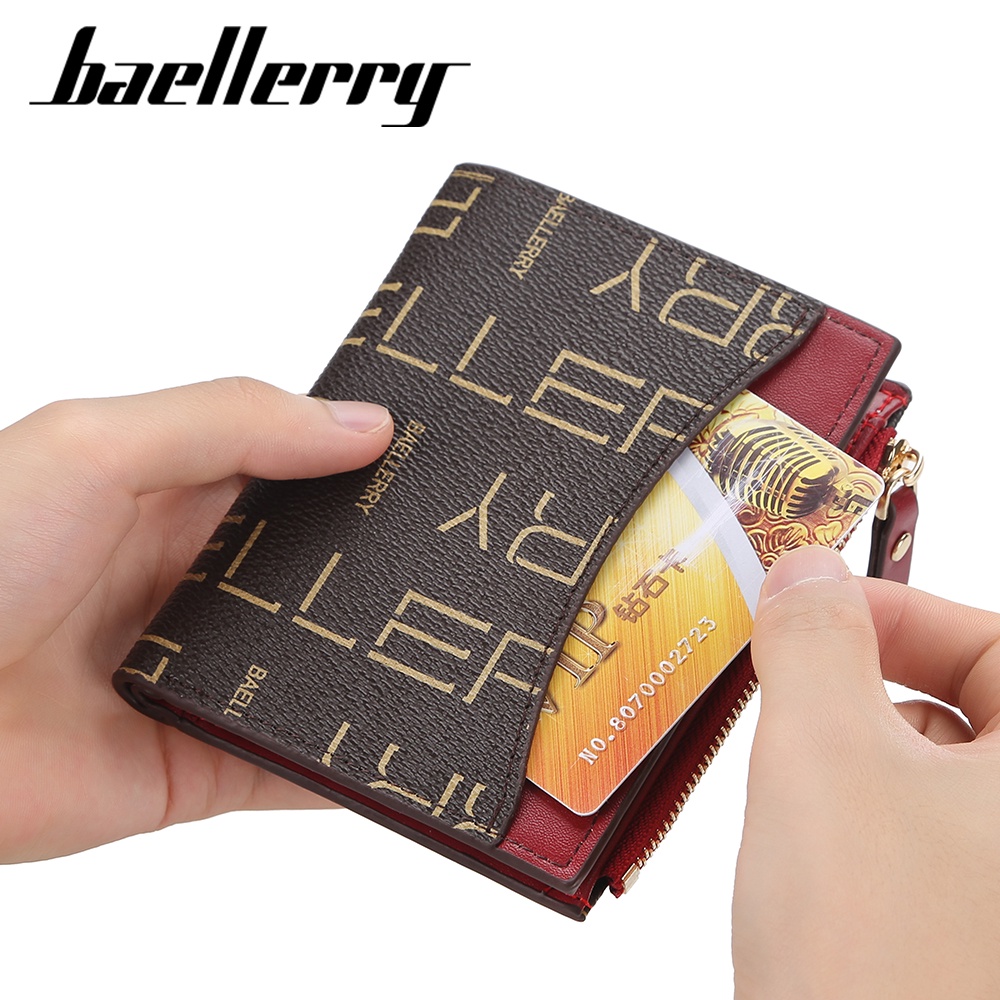 BAELLERRY N2505 Dompet Wanita Kecil Bahan Kulit PU Leather Premium WATCHKITE WKOS