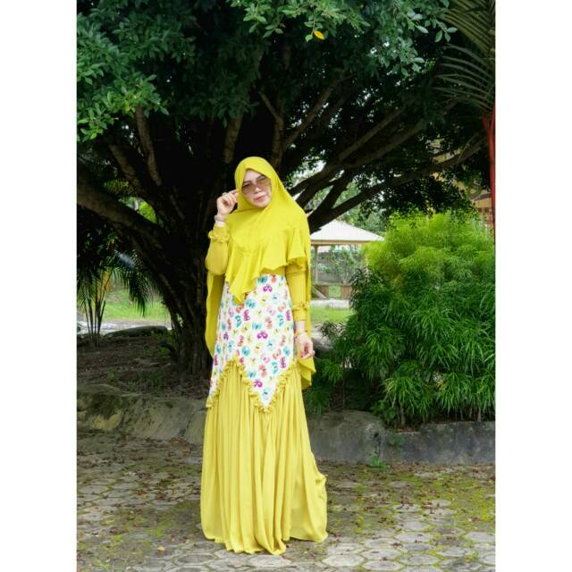 Gamis syari ceruti