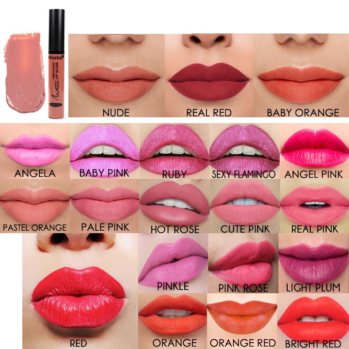 NABI MATTE LIPGLOSS VARIAN ( A-N )