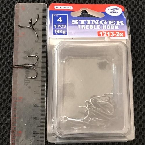 TREBLE HOOK KENZI STINGER 1213 (2X STRONG)