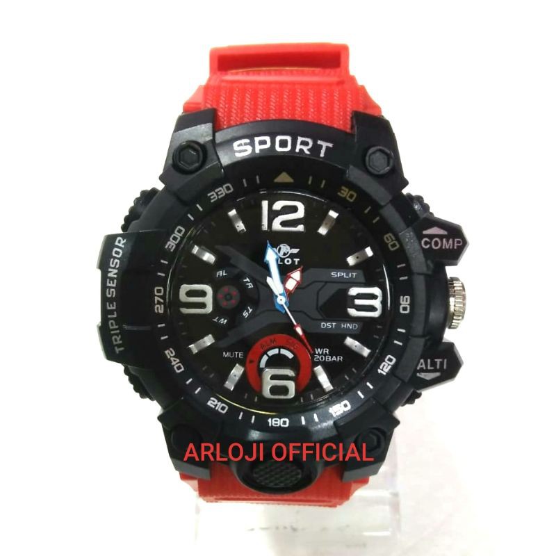 Jam tangan Sport Dewasa Water Resistant