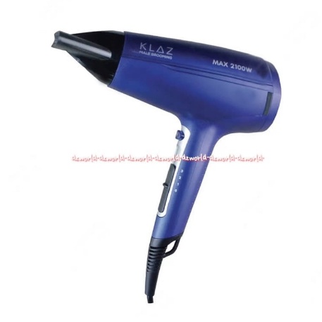 Klaz Hair Dryer Blue Pengering rambut 3kecepatan Biru Hair Drayer Klas Hairdryer