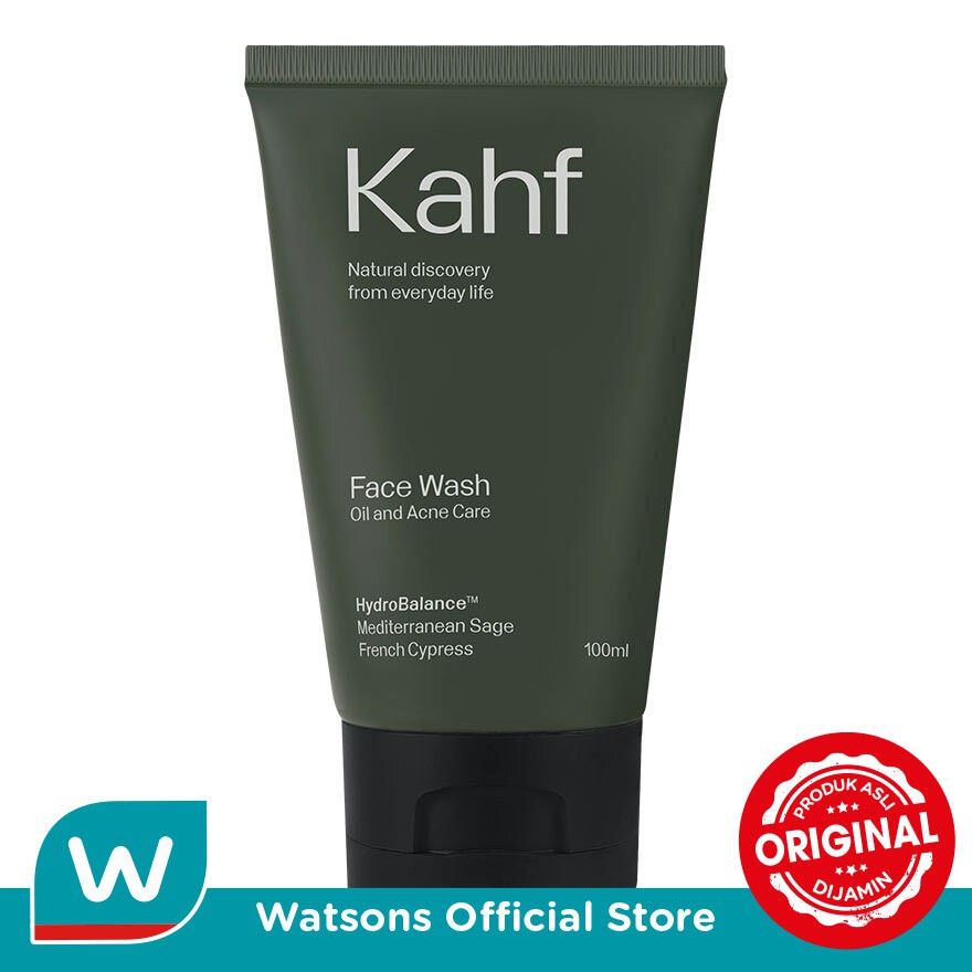 Promo Harga Kahf Face Wash Oil and Acne Care 100 ml - Shopee