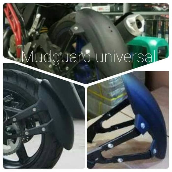 Mudguard motor universal CB vixion byson mx king ninja
