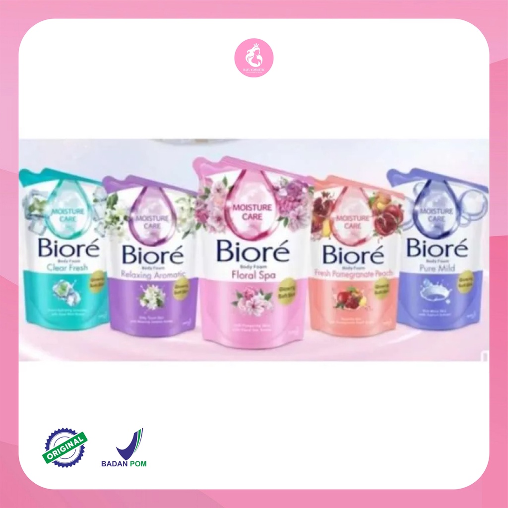 Biore Sabun Mandi 250ml/170ml