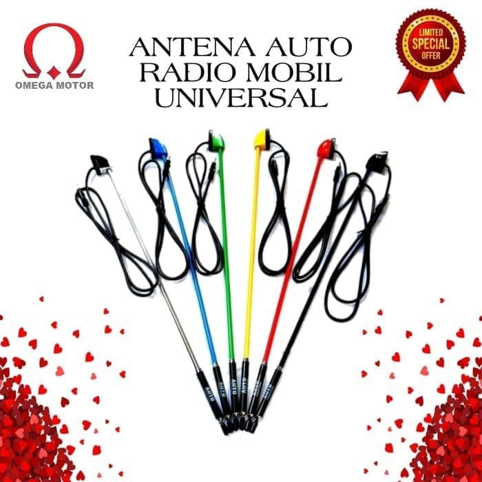 ANTENA MOBIL ANTENA AUTO FM RADIO UNIVERSAL