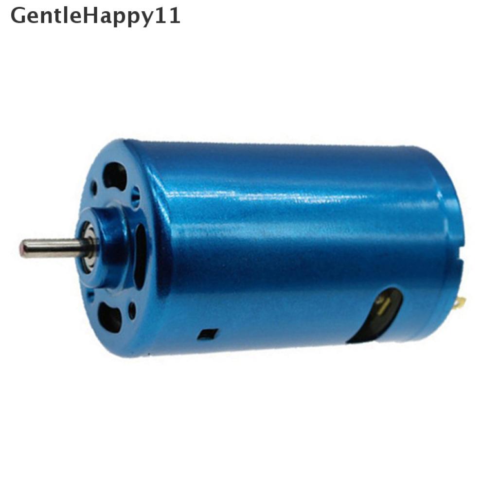 Gentlehappy RS-550 Motor DC 12V 24V 30000RPM Kecepatan Tinggi Untuk Mainan RC Mobil / Perahu DIY