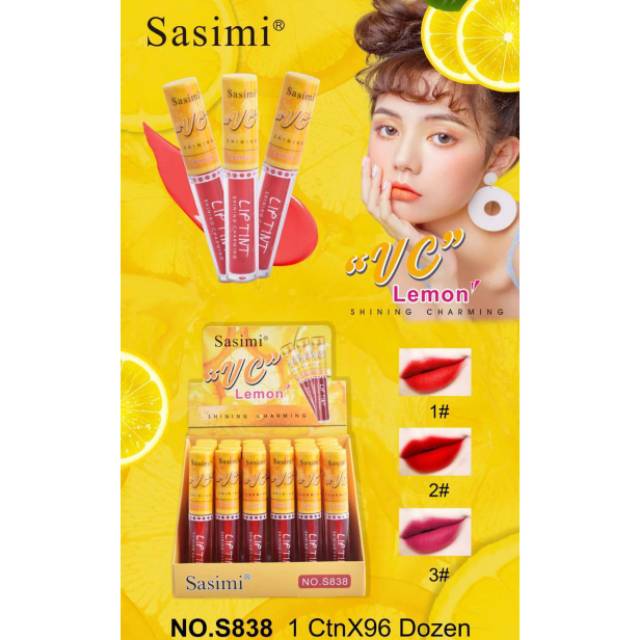 [ ECER ] LIPTINT SASIMI LEMON