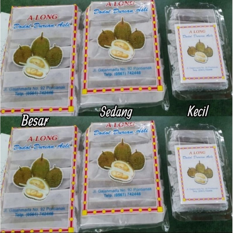 

Dodol Durian Asli / Dodol Durian A Long / Dodol Durian Along / Lempok Durian Pontianak / Oleh oleh khas Pontianak Kalbar