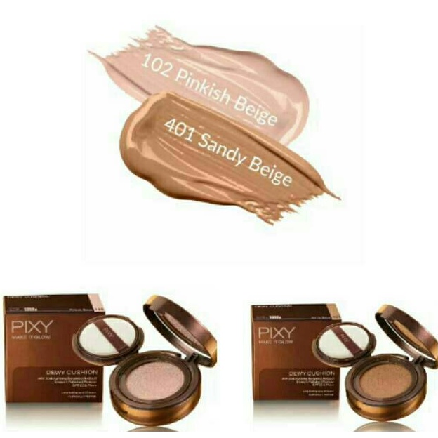 Pixy Make It Glow Dewy Cushion Bedak Pakai Tempat SPF 23