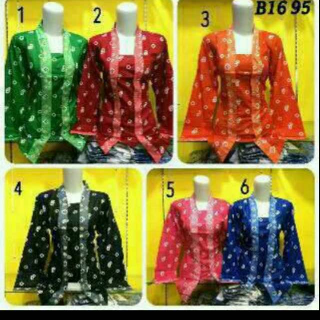 Kebaya kutu baru jumputan