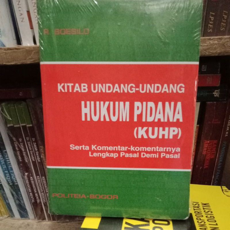 

kitab undang-undang hukum pidana soesilo