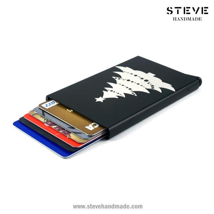 

[[COD]] Card Holder Slim Style A (Custom Laser Logo & Huruf) KOMPLIT Kode 607