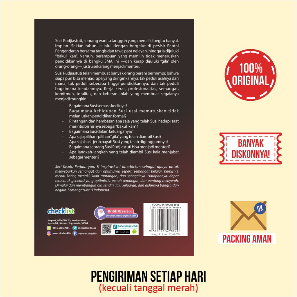 Buku Motivasi Biografi Kisah, Perjuangan, & Inspirasi Susi Pudjiastuti-5
