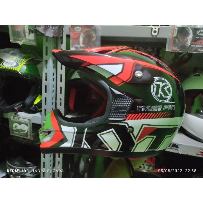 Helm kyt cross pro seri #9 size M