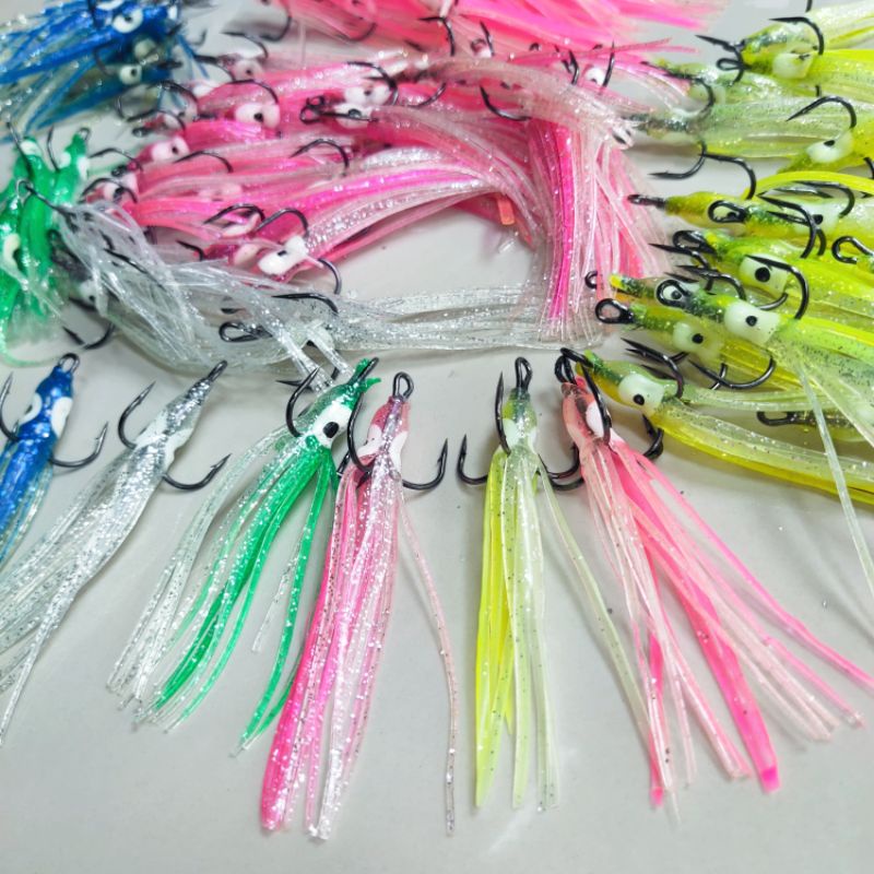 Umpan Gurita 8cm umpan ikan