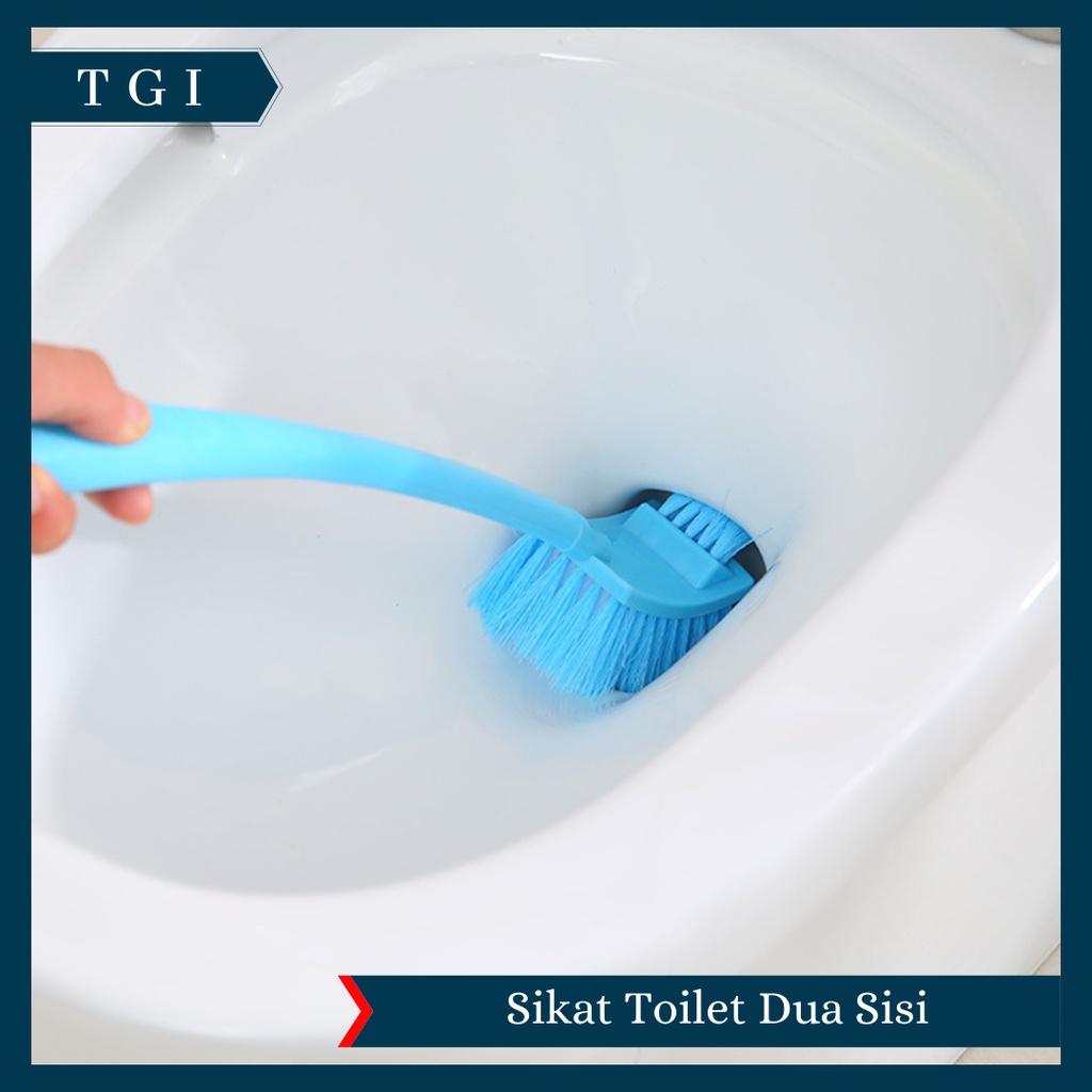 TGI - SIKAT KLOSET WC LANTAI TOILET 2 SISI BULU KAMAR MANDI SERBAGUNA SIKAT SERBAGUNA