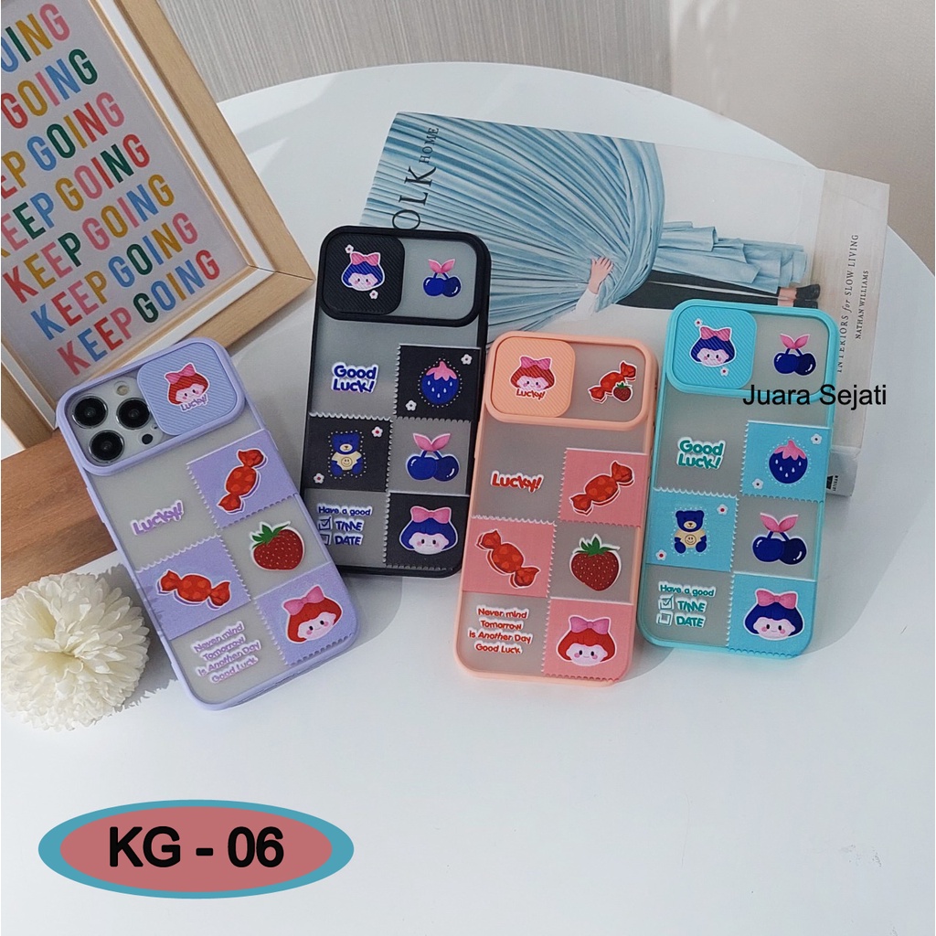 [KG06] Vivo Case Slide Kamera Protek Vivo Y91C Vivo Y91 Y93 Y95 Vivo Y71 Vivo Y11 Y12 Y15 Y17 Vivo Y