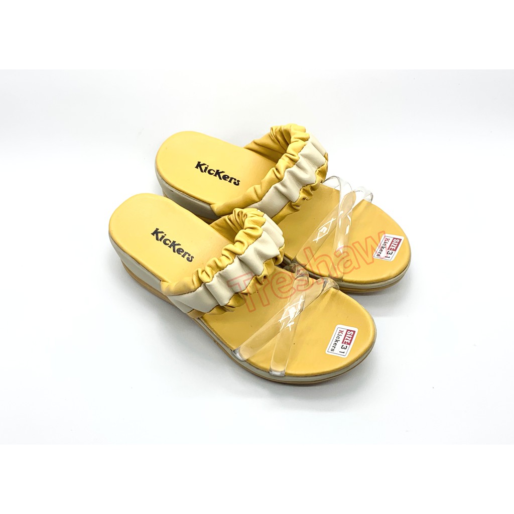 Sandal Anak Perempuan Wedges Jelly Kickers Elegant