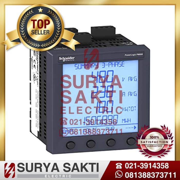 Schneider PM810MG PM810 PM 810 power meter PM800 PM 800