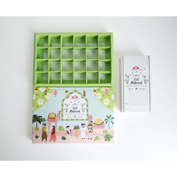 

Kardus Box Nastar Sekat Kotak Sekat Kue Dus Kue Lebaran Kardus Packing Dus Nastar Sekat Hampers Box Idul Fitri (10pcs)