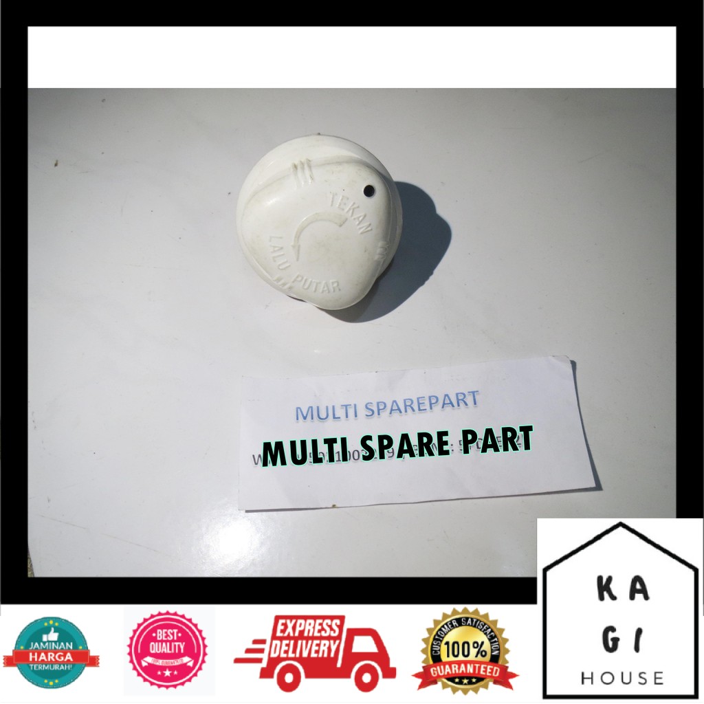 cetrekan / handle / knop kompor quantum batre baterai LUBANG PENDEK