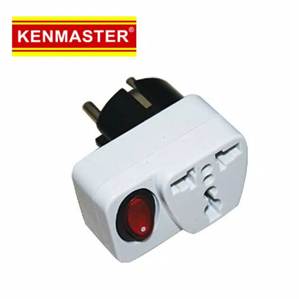 Kenmaster XX-508C WA-II-9S Steker On Off Untuk 2 Atau 3 Kaki