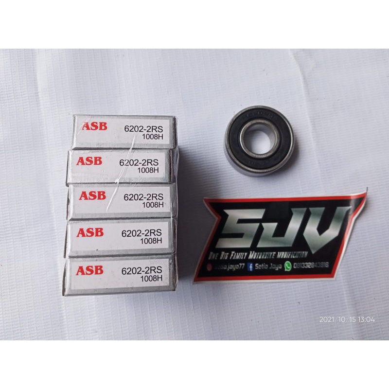 LAKER / LAHER / BEARING 6202-2RS 1008H ASB MURAH