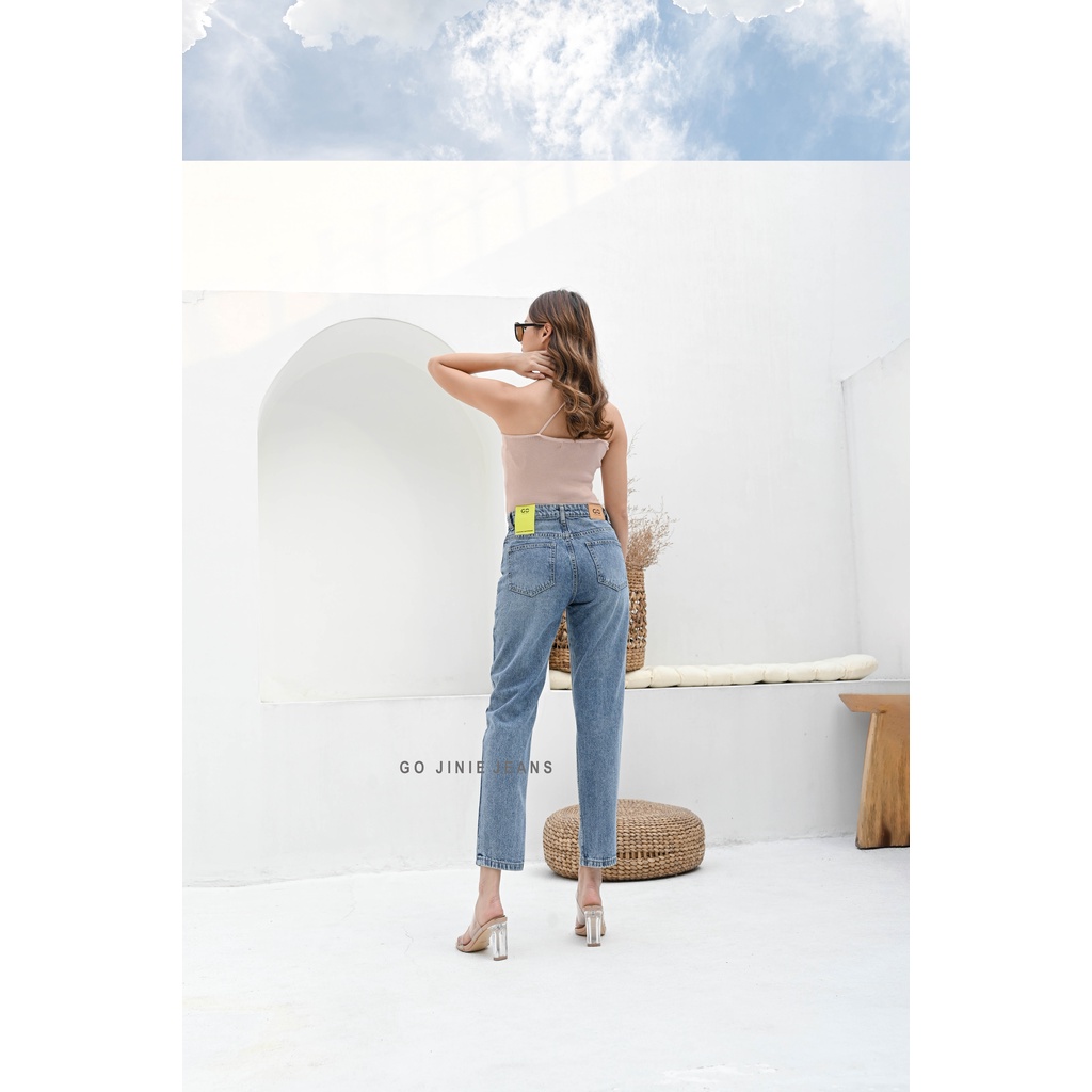 GOJINIEJEANS - Highwaist Boyfriend Jeans - 3296 -  COMFORT BOYFRIEND