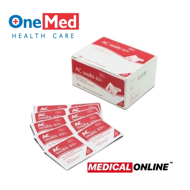 TISSUE SWAB ONE SWAB ONESWAB ONEMED PEMBERSIH ISI 100 PER BOX MEDICAL ONLINE MEDICALONLINE