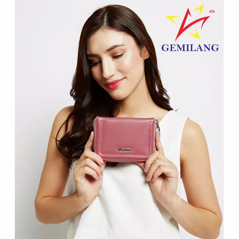 DOMPET KECIL WANITA IMPORT SOPHIE MARTIN/DOMPET KULIT KORA/DOMPET WANITA KULIT PINK